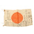 Original Imperial Japanese Pilot’s Small Good Luck Flag with Name & Signatures and Page of Translations - 9 x 14” Original Items