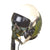 Original U.S. Vietnam War Era Camouflage HGU-26/P Flight Helmet with Oxygen Mask and Helmet Bag Original Items