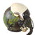 Original U.S. Vietnam War Era Camouflage HGU-26/P Flight Helmet with Oxygen Mask and Helmet Bag Original Items