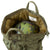 Original U.S. Vietnam War Era Camouflage HGU-26/P Flight Helmet with Oxygen Mask and Helmet Bag Original Items