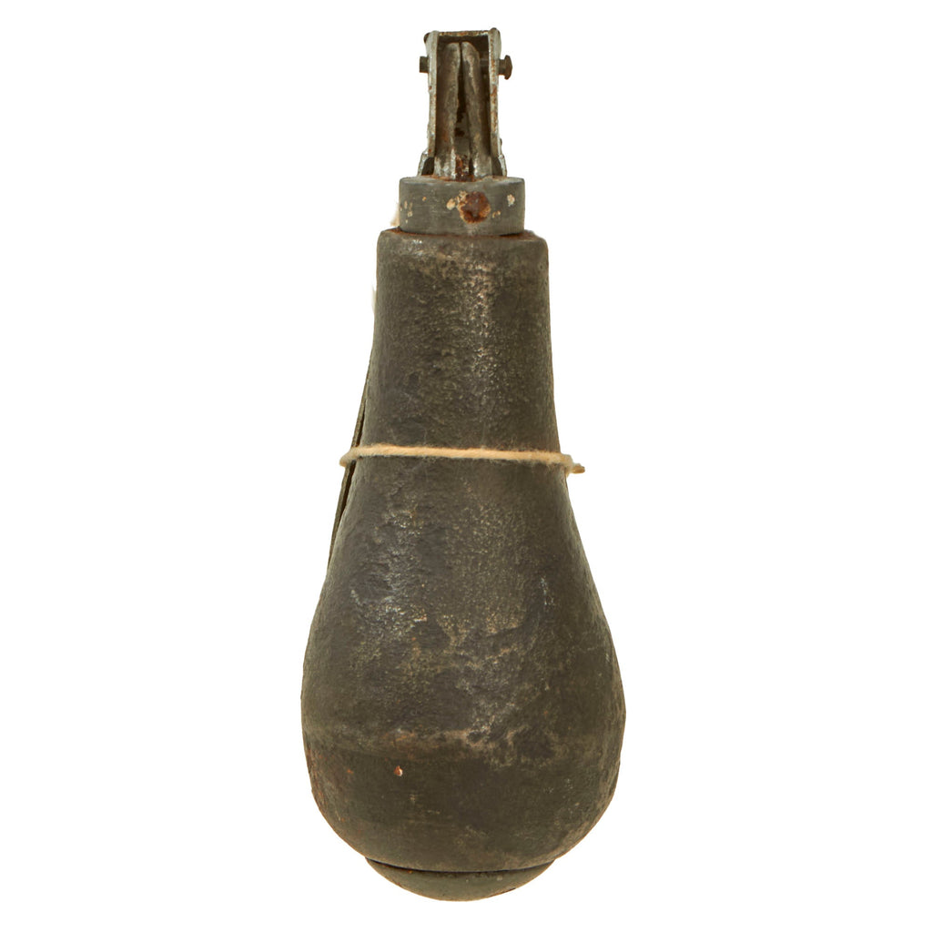 Original French WWI Inert P1 Pear / Spoon Percussion Grenade - Percutante Grenade Nr.1 Original Items