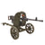 Original Chinese Cold War 1955 Dated Type 53 SG-43 Goryunov Display Machine Gun with Wheeled Mount, Ammo Chest, and Display Ammo Belt Original Items