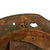 Original Imperial German WWI M1916 Shrapnel-Damaged Stahlhelm Helmet Sent Home by U.S. Soldier with Address on Detached Liner Pads - Stamped BF 64 Original Items
