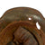 Original Imperial German WWI M1916 Shrapnel-Damaged Stahlhelm Helmet Sent Home by U.S. Soldier with Address on Detached Liner Pads - Stamped BF 64 Original Items