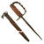 Original U.S. WWI M1917 Knuckle Duster Trench Knife with Original Broken Scabbard Original Items