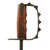 Original U.S. WWI M1917 Knuckle Duster Trench Knife with Original Broken Scabbard Original Items
