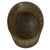 Original Imperial German WWI M16 Stahlhelm Helmet Shell with Panel Camouflage Paint & M17 Liner Band by Gebrüder Bing A.G. - Very Rare Maker Original Items