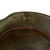 Original Imperial German WWI M16 Stahlhelm Helmet Shell with Panel Camouflage Paint & M17 Liner Band by Gebrüder Bing A.G. - Very Rare Maker Original Items
