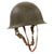Original South African M1963 South African Defense Force Helmet - Full Liner & Chinstrap Original Items