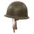 Original South African M1963 South African Defense Force Helmet - Full Liner & Chinstrap Original Items