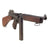 Original U.S. WWII Thompson M1A1 Display Submachine Gun Serial 96988 with Magazine - Original WWII Parts Original Items