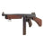 Original U.S. WWII Thompson M1A1 Display Submachine Gun Serial 96988 with Magazine - Original WWII Parts Original Items