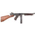 Original U.S. WWII Thompson M1A1 Display Submachine Gun Serial 96988 with Magazine - Original WWII Parts Original Items
