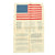 Original U.S. Korean War 1951 Air Force Silk Blood Chit - Unissued Original Items