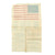 Original U.S. Korean War 1951 Air Force Silk Blood Chit - Unissued Original Items