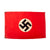 Original German WWII 1st Division Co. D, 26th Infantry Regiment USGI Captured & Signed NSDAP Double Sided Political Banner Flag - 17 Signatures Total - 14½ x 22½” Original Items