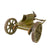 Original Soviet 1910 Maxim Machine Gun Steel Sokolov Wheeled Mount with Armor Shield Original Items