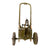 Original Soviet 1910 Maxim Machine Gun Steel Sokolov Wheeled Mount with Armor Shield Original Items