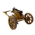 Original Soviet 1910 Maxim Machine Gun Steel Sokolov Wheeled Mount with Armor Shield Original Items