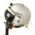 Original U.S. Cold War Named USAF Helmet Flying Type P-4B with Oxygen Mask and Bag - Dated 1959 - Maj. L.V. Roberts Original Items