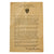 Original U.S. WWII SHAEF Eisenhower Letter Sent to the Troops Before D-Day Original Items