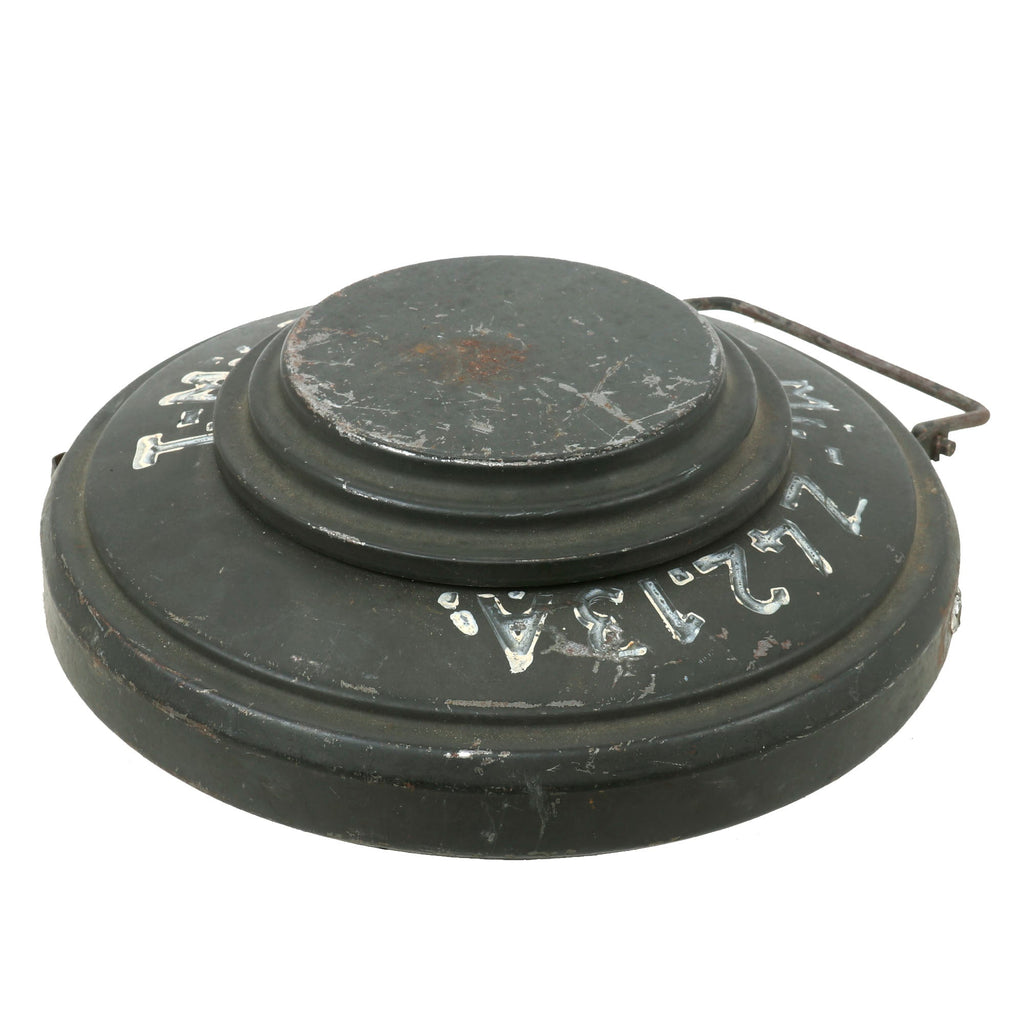 Original U.S. WWII German Anti-Tank Tellermine T.Mi.42 Training Mine - Inert Original Items
