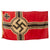 Original German WWII Service Used 100cm x 170cm National Battle Flag by WFT - Reichskriegsflagge Original Items