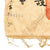 Original U.S. WWII USAAF Pacific Theater Silk Construction Blood Chit - Chinese National Flag - Rare Original Items