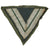 Original German WWII Heer Army Jäger NCO Right Collar Tab and Obergefreiter Sleeve Chevrons - Uniform Cut Off Original Items