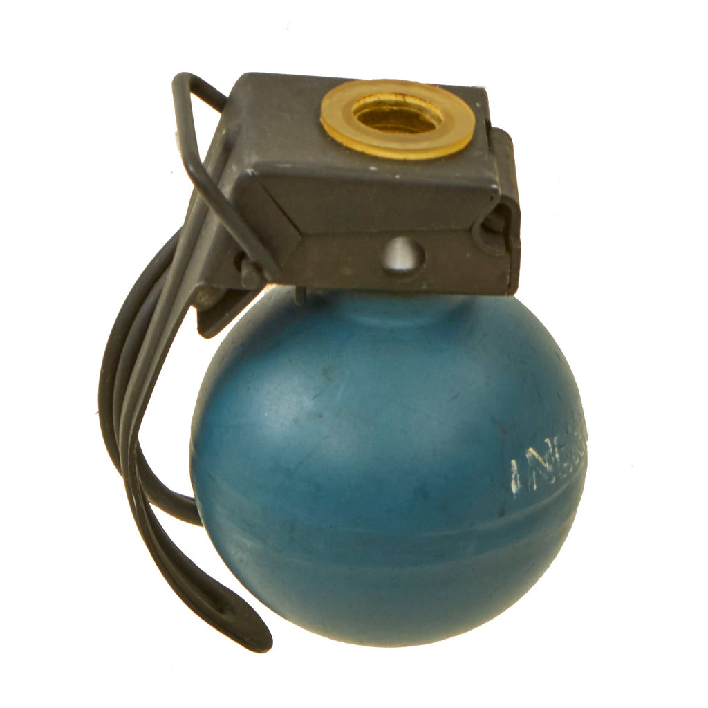 Original U.S. Vietnam War Special Forces Dutch Made V40 “Hooch Popper” Mini Practice Fragmentation Hand Grenade - Dated 1968 Original Items