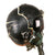 Original U.S. Vietnam War Era “Blacked Out” HGU-26/P Flight Helmet with Dual Visor and Oxygen Mask by Sierra Engineering Original Items