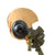 Original U.S. WWII Army Air Force Aviator Flight Helmet Set with A-14-A Mask & AN-H-15 Helmet Original Items