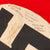Original German WWII 1303rd Engineer G.S. Regt. USGI Captured & Signed NSDAP Double Sided Political Banner Flag - 30" x 56" Original Items