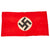 Original German WWII 1303rd Engineer G.S. Regt. USGI Captured & Signed NSDAP Double Sided Political Banner Flag - 30" x 56" Original Items