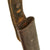 Original German WWI Private Purchase Trench Fighting Knife with Ribbed Grips & Original Rolled Steel Scabbard by Union Zella St. Blasii Original Items