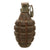 Original U.S. WWII Inert MkII Pineapple Grenade with Yellow Ring with M6A1 Fuze Original Items