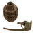 Original U.S. WWII Inert MkII Pineapple Grenade with Yellow Ring with M6A1 Fuze Original Items