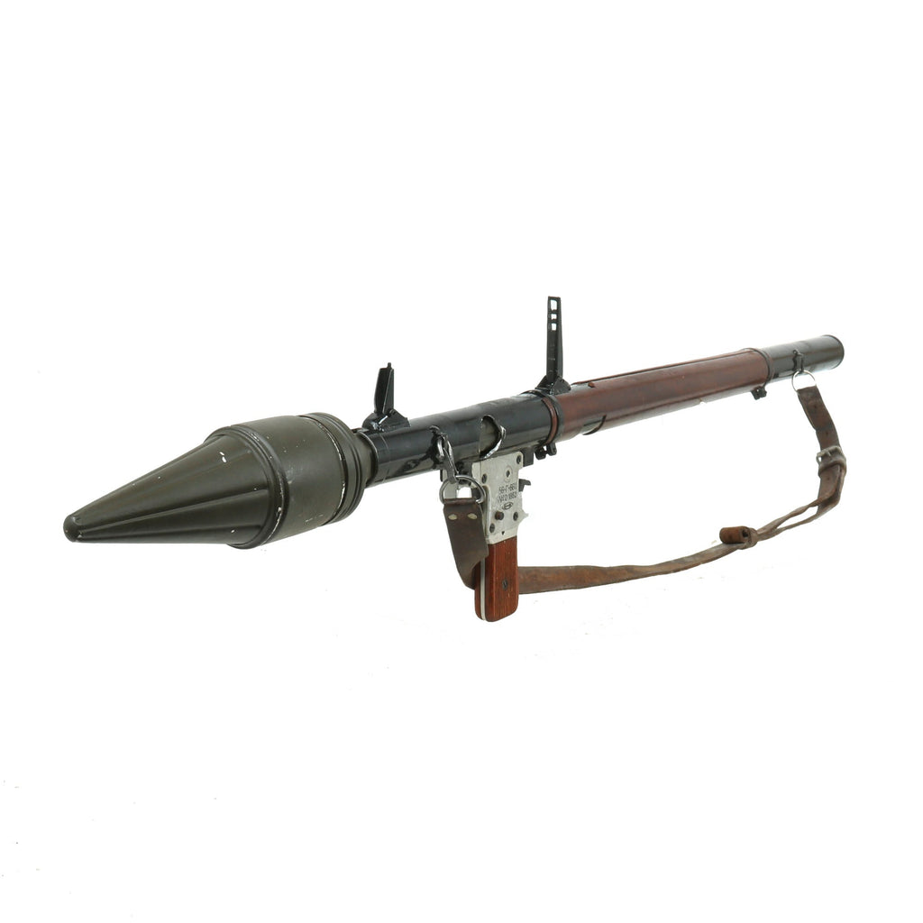 Original Soviet Cold War Inert RPG-2 Rocket Propelled Grenade Launcher Serial D1862 by Kovrov Mechanical Plant with Display Rocket Original Items
