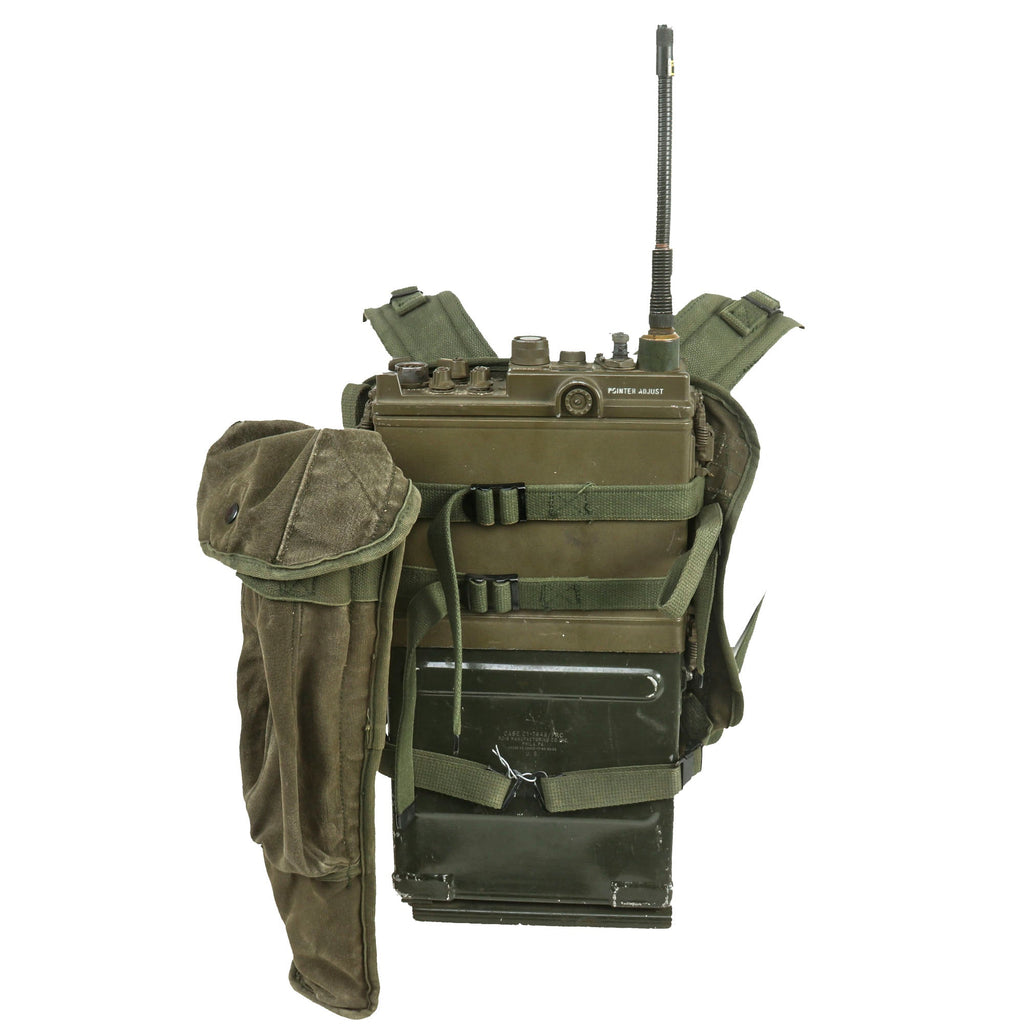Original U.S. Vietnam War RT-176 AN/PRC-10 Backpack Radio Rig with Ant ...
