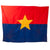 Original Vietnam War North Vietnamese Army Large Regimental Size Viet Cong Flag - 60 x 80” Original Items