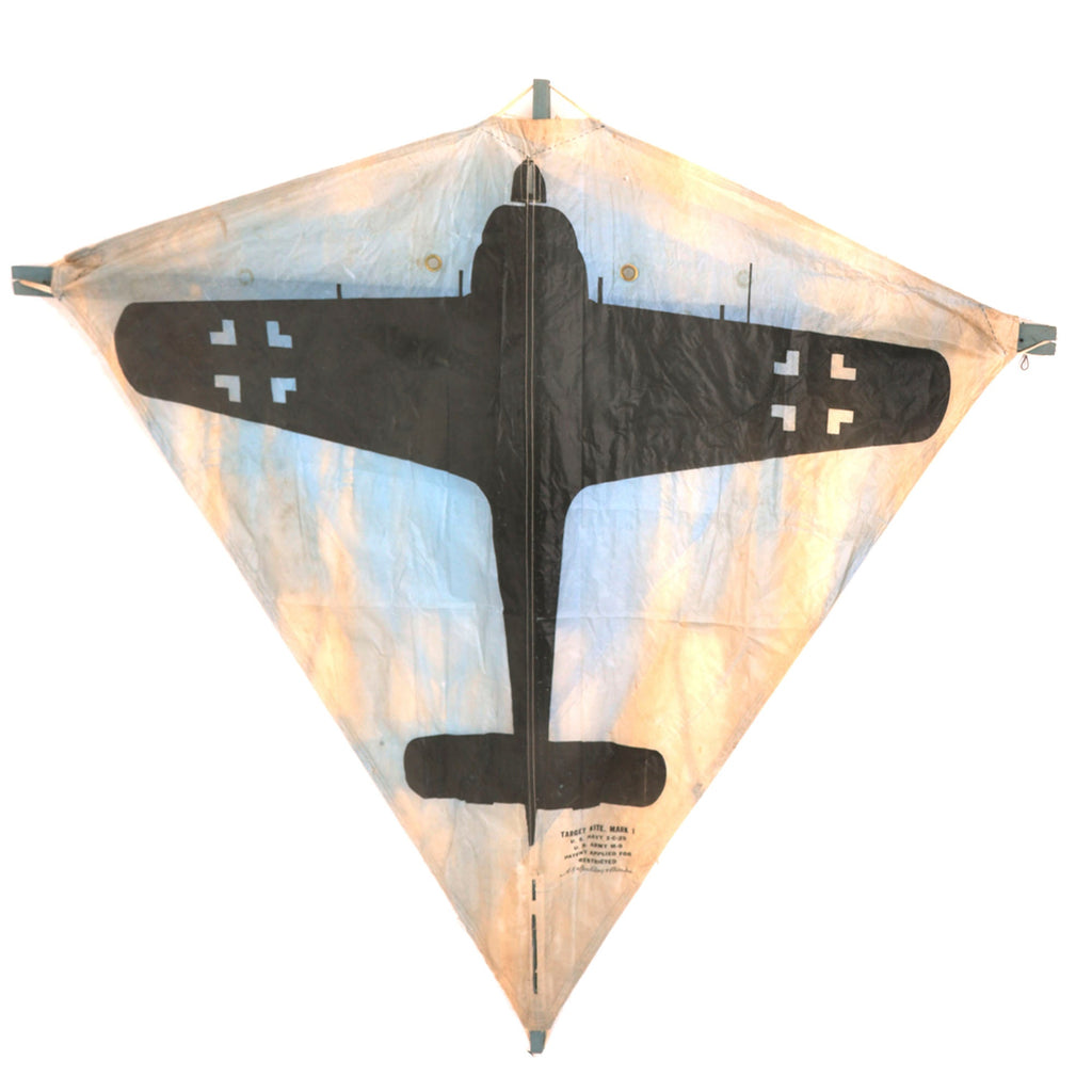 Original U.S. WWII German Target Kite Mark 1 by Spalding Brothers Complete with Ropes Original Items