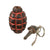 Original French WWI F1 Practice Hand Grenade with Billant Modèle 1916 Fuse - Inert Original Items