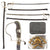 Original German Pre-WWII Fireman’s Triple-Etched Fire Service NCO Dove's Head Sword & Scabbard by Kronoswerke of Neheim-Ruhr