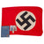 Original German WWII 42nd Infantry Division Anti-Tank Platoon 222nd Infantry USGI Captured & Signed NSDAP Double Sided Political Banner Flag with Provenance Research & Unit History - 47 x 110” Original Items