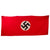 Original German WWII 42nd Infantry Division Anti-Tank Platoon 222nd Infantry USGI Captured & Signed NSDAP Double Sided Political Banner Flag with Provenance Research & Unit History - 47 x 110” Original Items