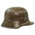 Original Imperial German WWI Trench Art M16 Stahlhelm Helmet Shell with M1917 Liner Band & Reproduction Liner - Marked Si 66 Original Items