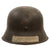 Original German WWII Heer Army Single Decal M42 Helmet with Relic 1940 Dated 56cm Liner - Stamped EF64