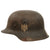 Original German WWII Heer Army Single Decal M42 Helmet with Relic 1940 Dated 56cm Liner - Stamped EF64