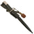 Original German WWII Fireman's Long Dress Bayonet with Scabbard, Frog, and Troddel Knot Original Items