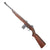 Original U.S. WWII Oversize M2 Carbine Cutaway Classroom Trainer Display Model with Magazine - 71" Long